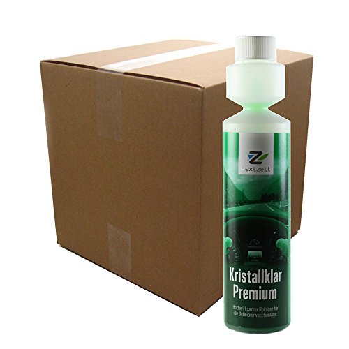 nextzett 92101115 Kristall Klar Washer Fluid Concentrate, 8.5 fl. oz, 12 Pack