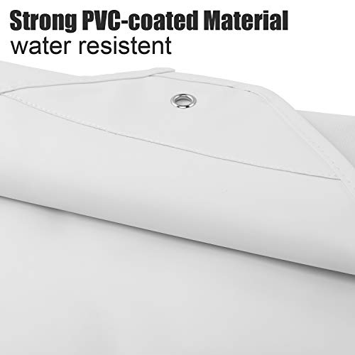 Eapele Air Conditioner Cover AC Defender for Outside Units, Heavy PVC-Coated Winterproof Material, 28x28 inches