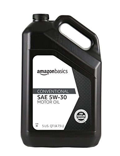 Amazon Basics Conventional Motor Oil - 5W-30 - 5 Quart