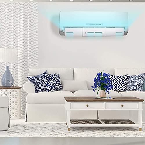 LBG Products  Air Conditioner Delfector, Anti -Blast Anti- Direct Blowing Baffle Windshield for Home, Office, Mini-Split, Central A/C,White