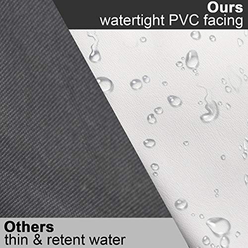 Eapele Air Conditioner Cover AC Defender for Outside Units, Heavy PVC-Coated Winterproof Material, 28x28 inches