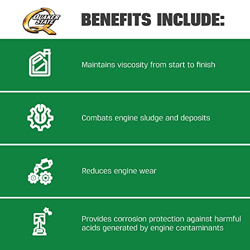 Quaker State Advanced Durability Conventional 20W-50 Motor Oil (5-Quart, Single Pack)