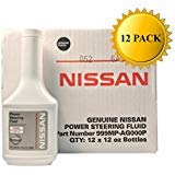 Nissan Genuine OEM Power Steering Fluid 999MP-AG000P (Case of 12)