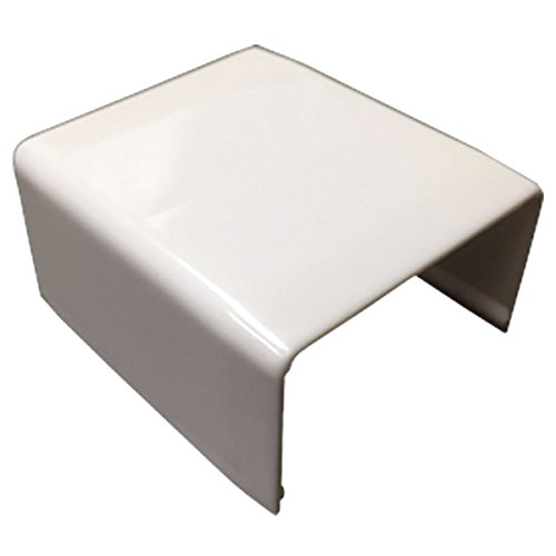 Electriduct Joint Cover for (LG1) Large Raceway Wall Wire Concealer and Cord Manager - White