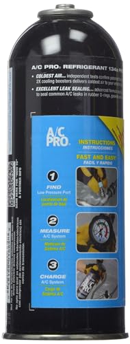 InterDynamics A/C Pro ACP-102 Ultra Synthetic A/C Recharge R-134a Car Refrigerant - 12 OZ