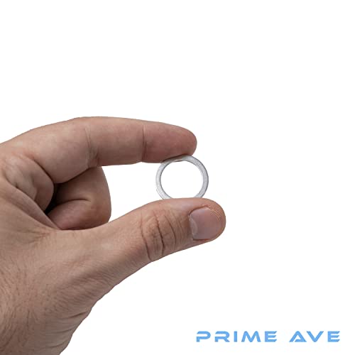 Prime Ave OEM Crush Aluminum Oil Drain Plug Gasket Washers For Volvo ~Part# 977751 (Pack of 15)