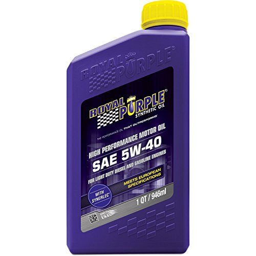 ROYAL PURPLE 5W40 synthetic Oil 1 quart