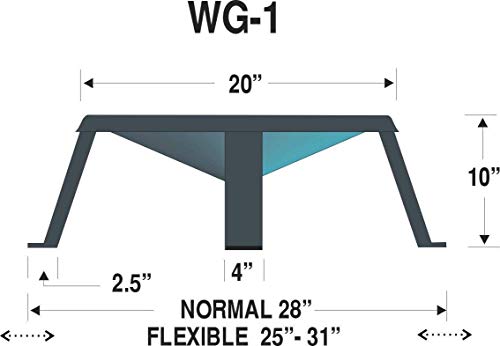 New Top Selling Weather Guard - Heat Pump Snow Guard & Winter Cover (WG1-20" Dia.) for Motor by AirFiltration.ca