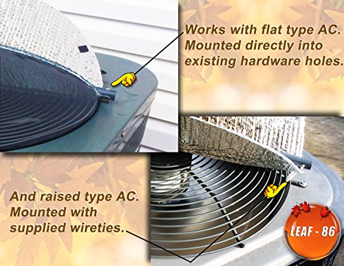 AC GUARD ALL SEASON LEAF-86 / 24" AIR CONDITIONER COVER for outside