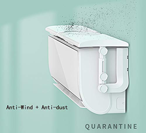 Wumudidi Confinement Air Conditioner Deflector, Universal Anti-Direct Blow air Outlet Baffle Cover Retractable (27~42inch)