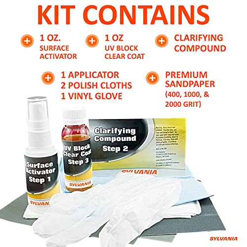 SYLVANIA Headlight Restoration Kit