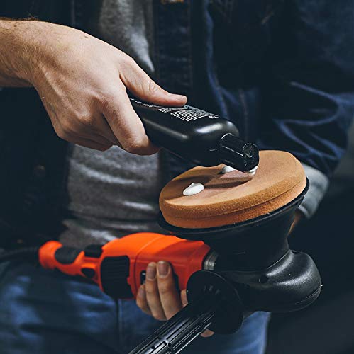 TriNova Scratch Swirl Remover - Best Abrasive Compound car Paint Restoration. Kit Includes Buffer pad Removal Polish in a Complete System. Ultimate Solution Clear Coat Care. 12oz