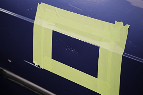 3M 6654 Yellow 36 mm x 55 m 06654 Automotive Refinish Masking Tape-36 mm