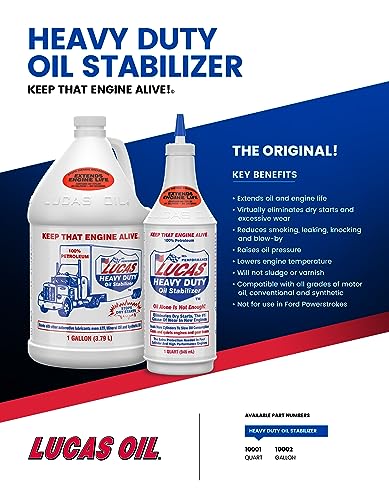 Lucas Oil 10002 Heavy Duty Oil Stabilizer - 1 Gallon