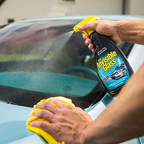 Invisible Glass Cleaner and Window Spray, Streak Free Shine for Auto, Film Free Glass Cleaner Safe for Windshield, Tinted and Non Tinted Windows