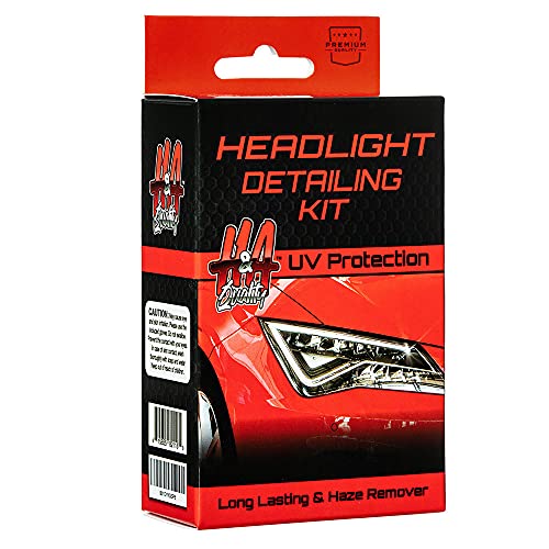 H&A QUALITY Headlight Restoration Kit, Headlights Cleaner Wipes Restore and Protect Your Car Lenses