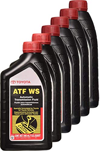 Toyota ATFWS Automatic Transmission Fluid, 192 oz, 6-Pack