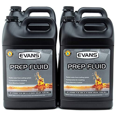 EVANS Coolant EC42001 Prep Fluid, 1 Gallon, 4 Pack
