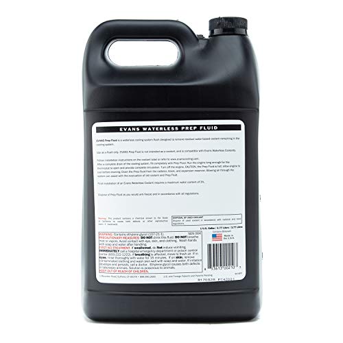 EVANS Coolant EC42001 Prep Fluid, 1 Gallon, 4 Pack