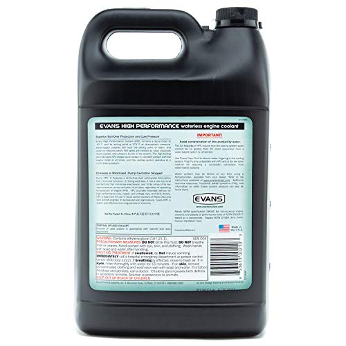 EVANS Coolant EC53001 Waterless Coolant, 4 Gallon Pack