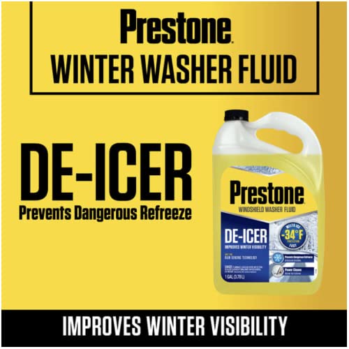 Prestone De-Icer Windshield Washer Fluid