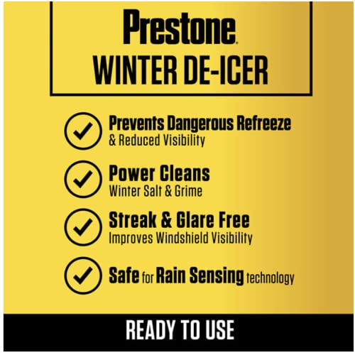 Prestone De-Icer Windshield Washer Fluid