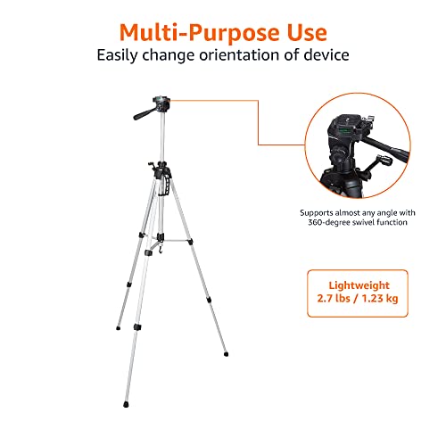 Trépied léger 152 cm pour appareil photo et jumelles