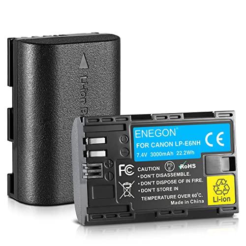 Batterie Li-ION ENEGON LP-E6NH 3000mAh pour Canon