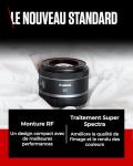 Objectif Canon RF 50mm F1.8 STM pour EOS R