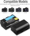 Batteries et Chargeur USB pour Canon EOS
