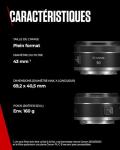 Objectif Canon RF 50mm F1.8 STM pour EOS R