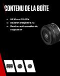 Objectif Canon RF 50mm F1.8 STM pour EOS R