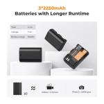 Chargeur K&F pour Canon LP-E6NH Haute Capacité