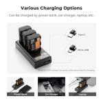 Chargeur K&F pour Canon LP-E6NH Haute Capacité