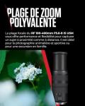 Objectif Canon RF 100-400mm F5.6-8 IS USM