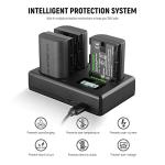 Batteries et Chargeur USB NEEWER pour Canon