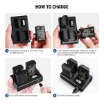 Batteries et Chargeur USB NEEWER pour Canon