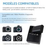 Chargeur Compatible LP-E6 pour Appareils Canon