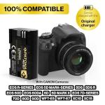 PATONA Batterie LP-E6NH 2600mAh pour Canon