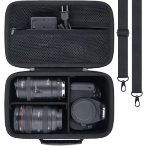 Housse de Transport Rigide pour Canon EOS DSLR
