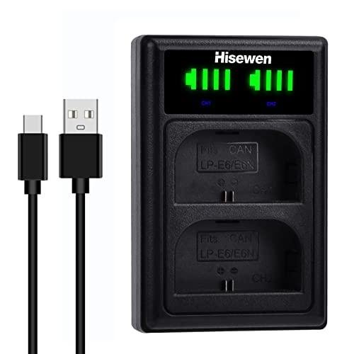 Chargeur USB Double pour Batteries Canon LP-E6