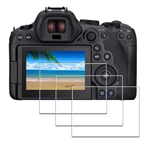 iDaPro 3Pcs Verre Trempé pour Canon EOS R6 Mark II
