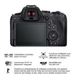 Canon EOS R6 Hybride 20 Mpx + objectif RF 24-105mm