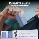 Batterie de Remplacement USB-C SMALLRIG LP-E6P 2520 mAh