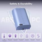 Batterie de Remplacement USB-C SMALLRIG LP-E6P 2520 mAh