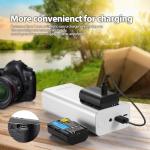 Batteries de Rechange USB-C pour Canon EOS