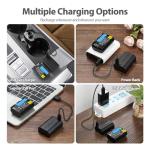 Batteries de Rechange USB-C pour Canon EOS