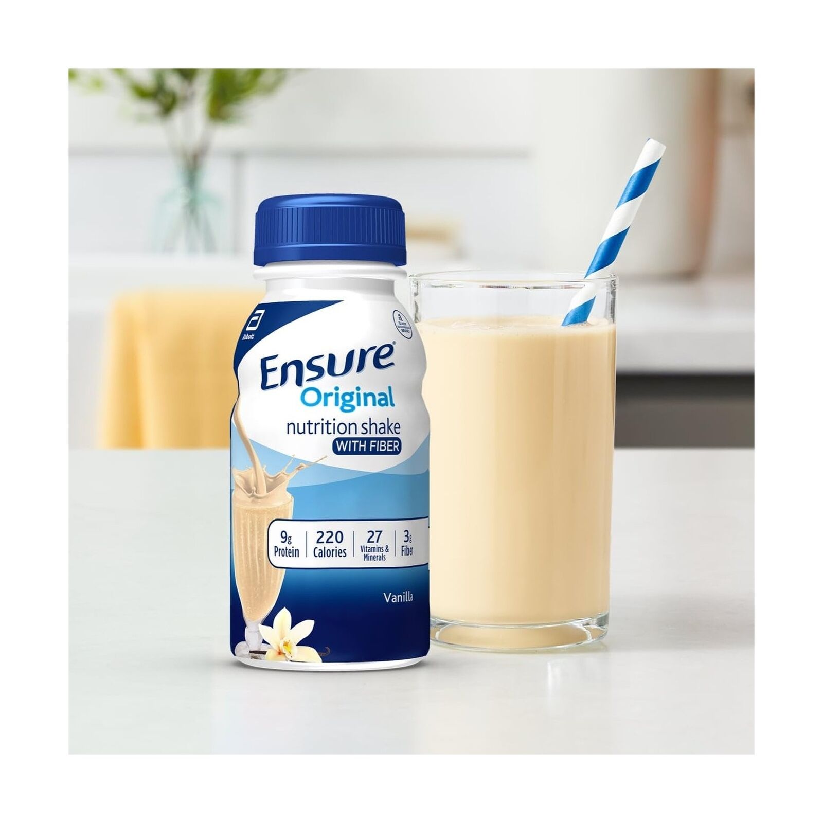 Original Vanilla Liquid Nutrition Shake with Fiber