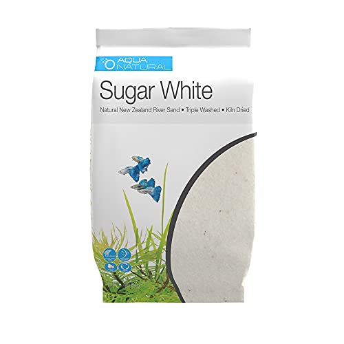 White Sand Substrate for Aquascaping & Aquariums