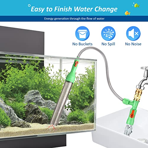 ZZM 30ft Aquarium Water Changer and Cleaning Kit